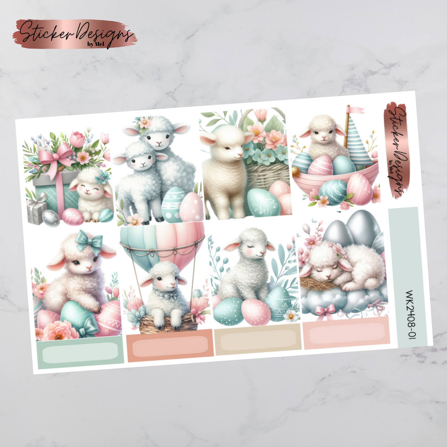 Weekly Kit 2408 - Easter Lamb - Vertical Layout