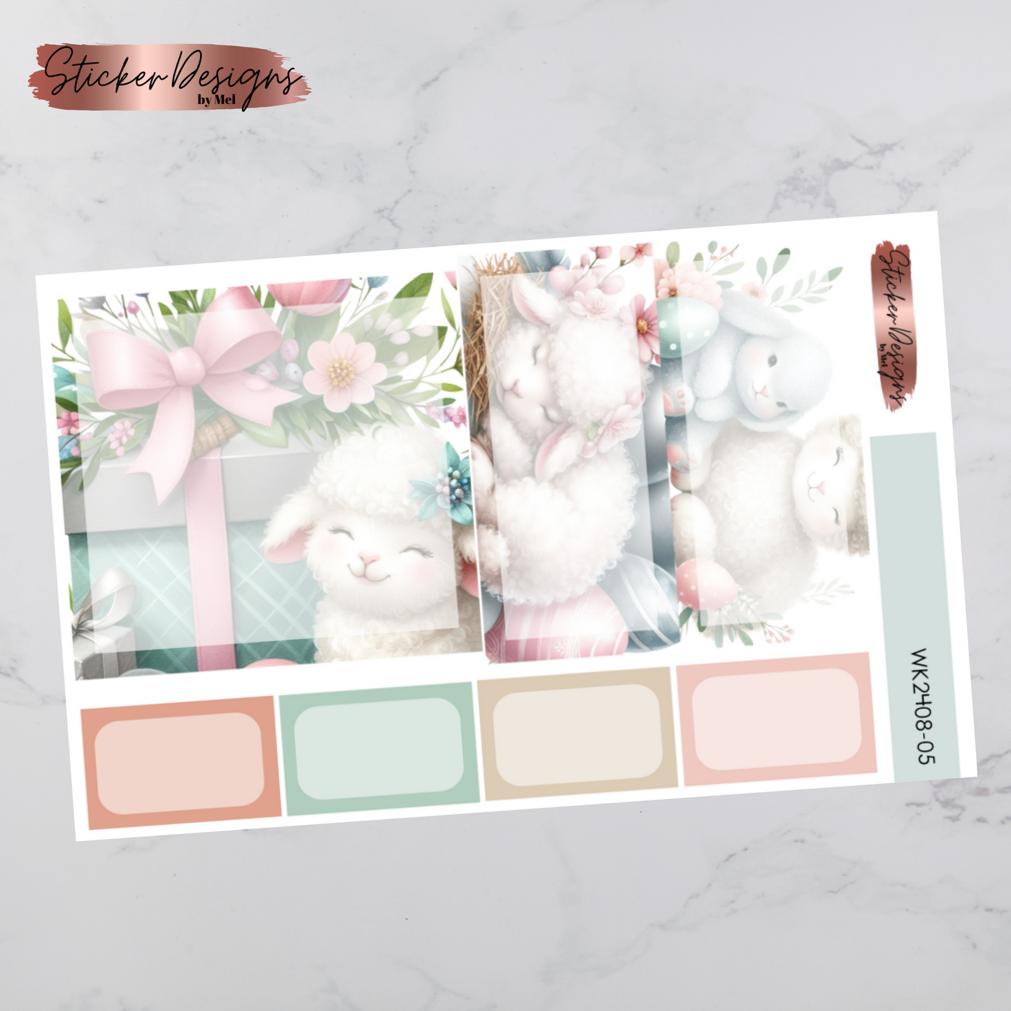 Weekly Kit 2408 - Easter Lamb - Vertical Layout