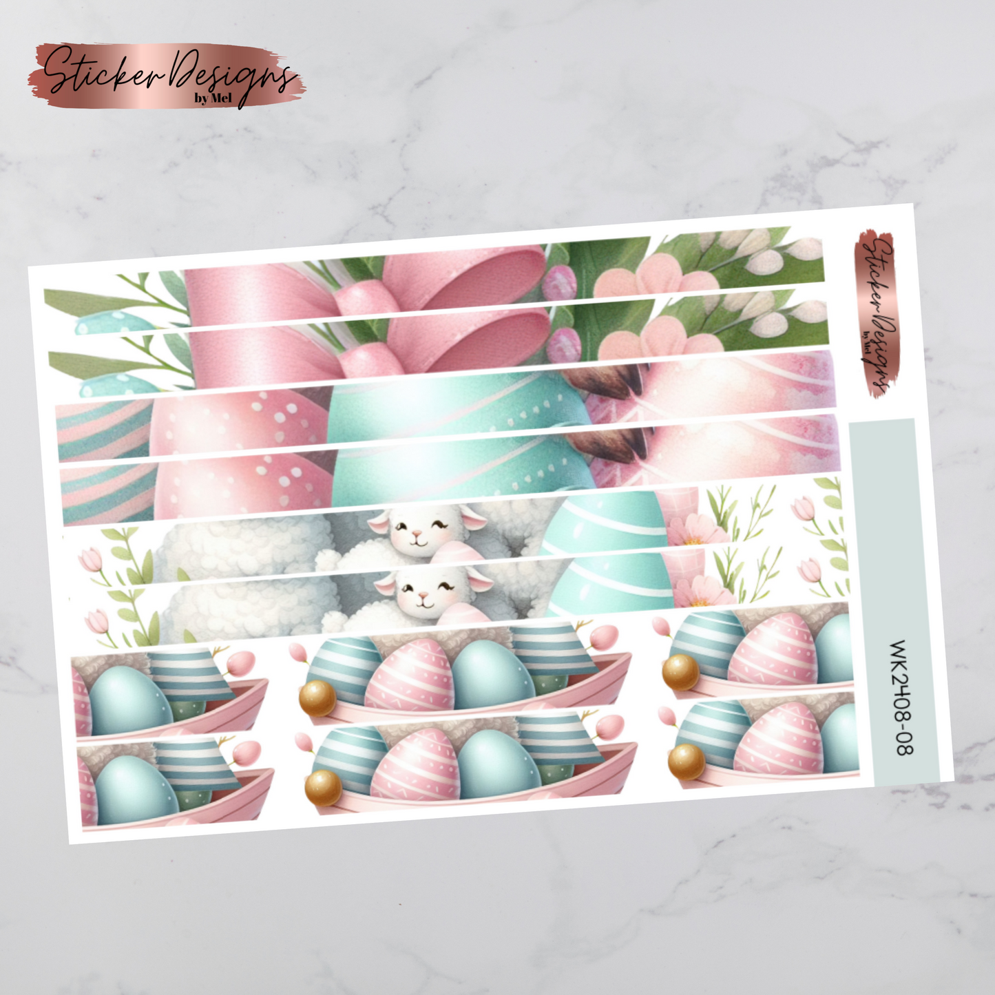 Weekly Kit 2408 - Easter Lamb - Vertical Layout